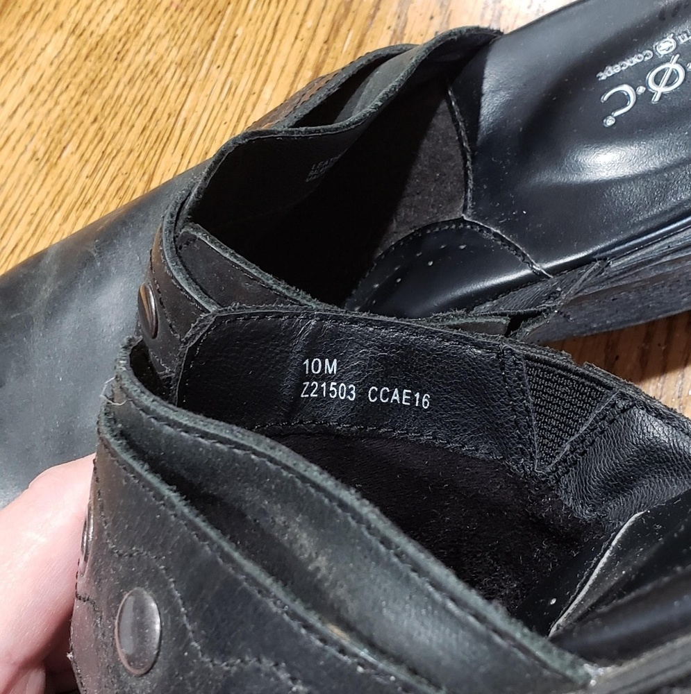 BØC black mules - Picture 2 of 3